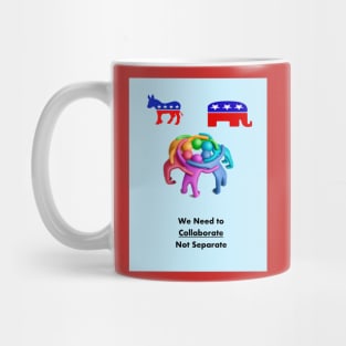 Collaborate Dem and Rep Mug